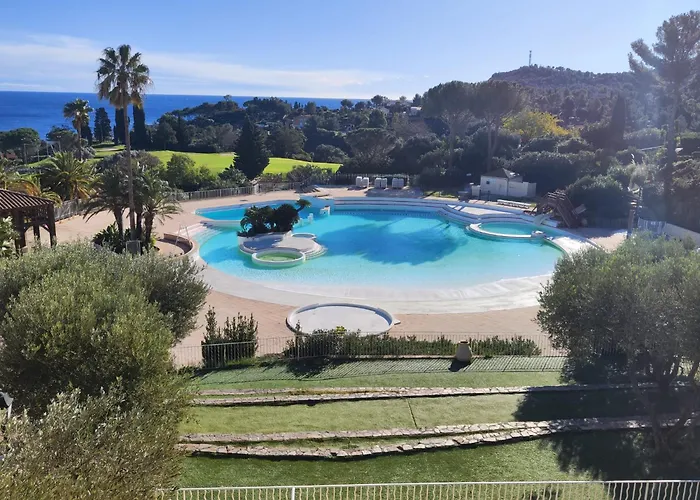 Village Cap Esterel , Agay , T2 Climatise Vue Panoramique - Acces De Plain-pied Au Calme Rare Sur Le Site - Piscines Et Parking Couvert Inclus